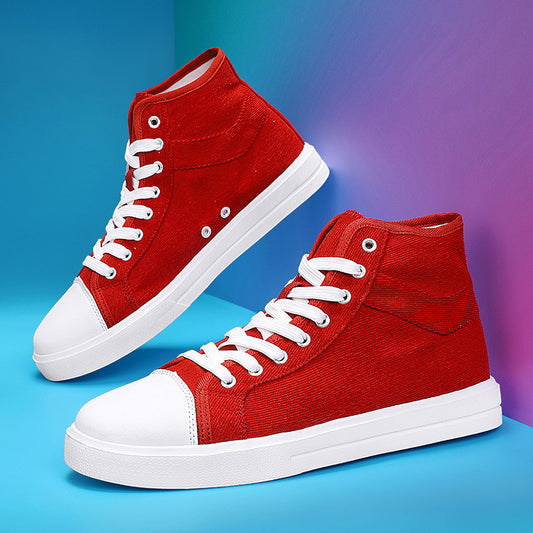 High‑Top Street Sneakers – Personalized Canvas Edition