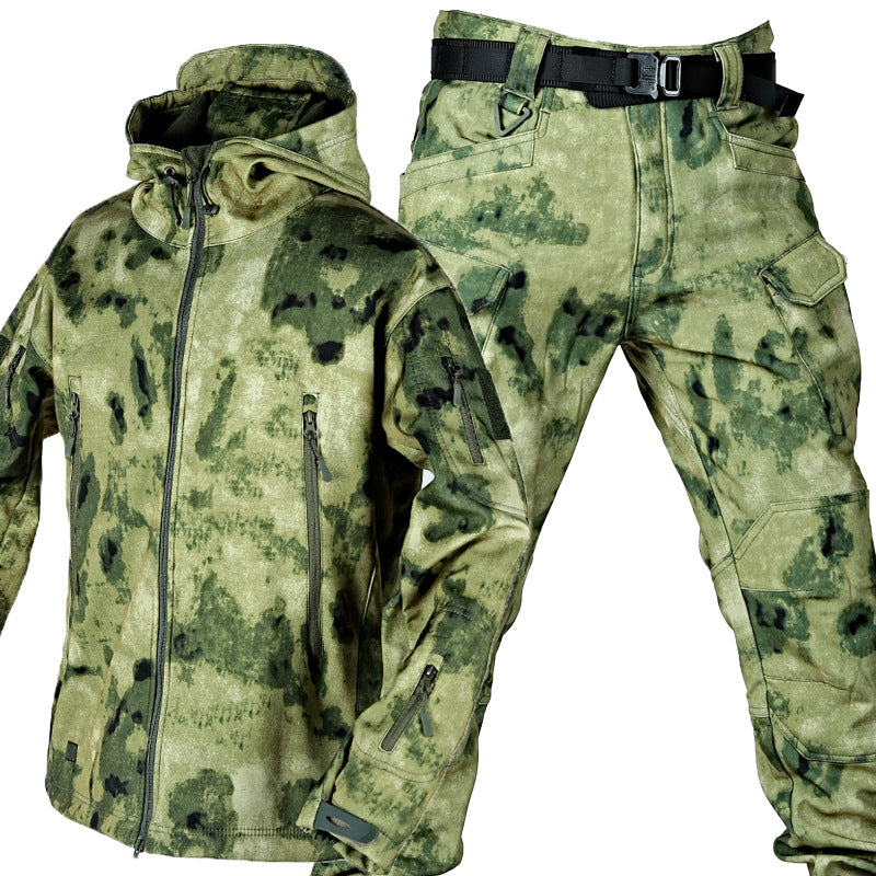 Shark Skin Tactical Jacket – Thermal Camouflage Edition