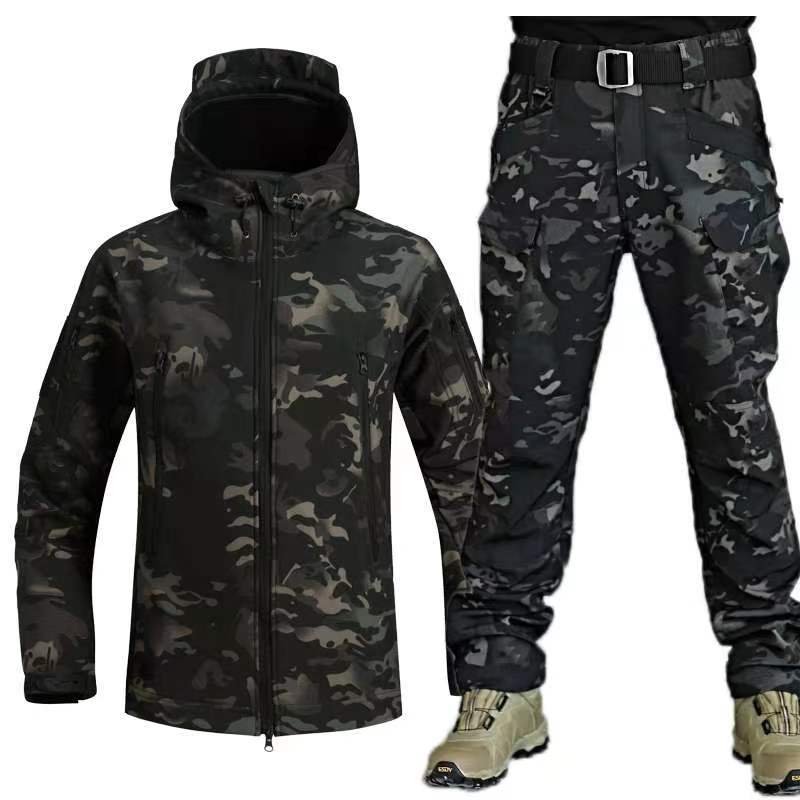 Shark Skin Tactical Jacket – Thermal Camouflage Edition