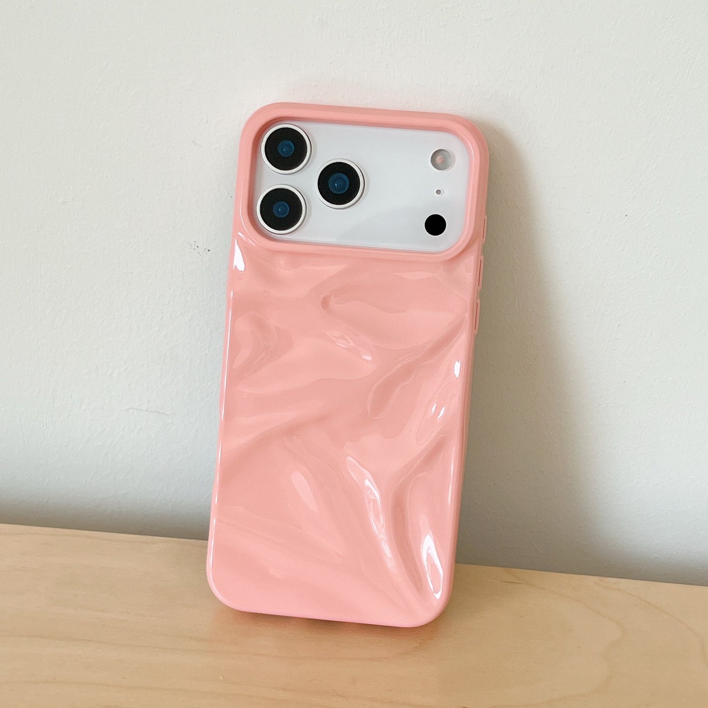 Pleated Soft Shell Case – Glossy Texture Edition