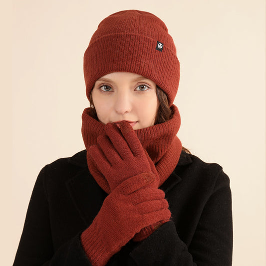 Alpaca Wool Winter Set – Three-Piece Cozy Edition