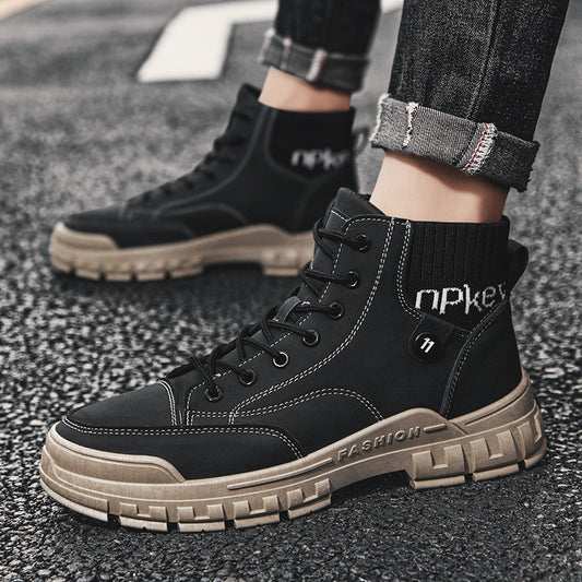 High‑Top Martin Boots – Rugged Street Edition