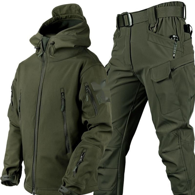 Shark Skin Tactical Jacket – Thermal Camouflage Edition
