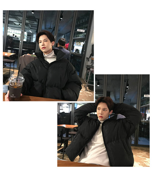 Couple's Three-Color Finger Hole Cotton Suit