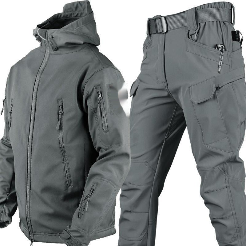 Shark Skin Tactical Jacket – Thermal Camouflage Edition