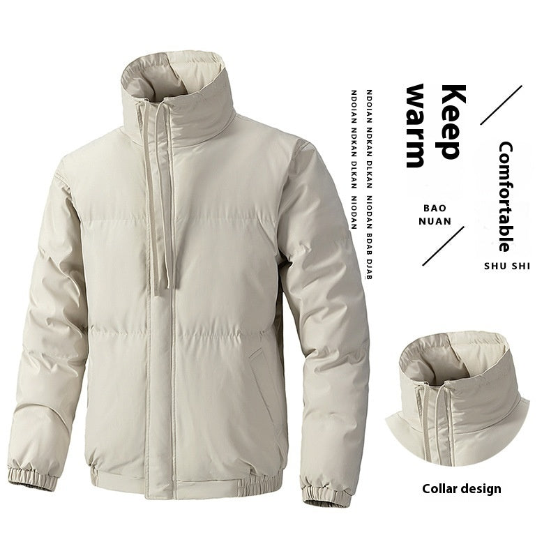 Thickened Bread Coat – Stand Collar Winter Edition